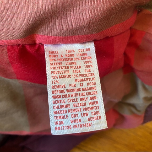 Mossimo Supply Co. Wine Utility Bomber Size L - Picture 4 of 8